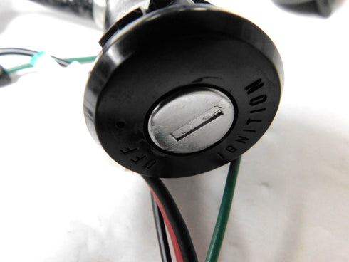 Honda Ignition Switch Keys 1985-1987 Big Red OEM W/Wiring Harness 35100-HA0-027